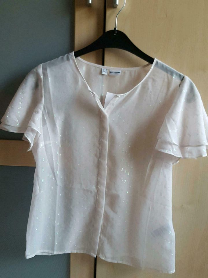 Weiße Bluse. Größe 38. Neu in Linden