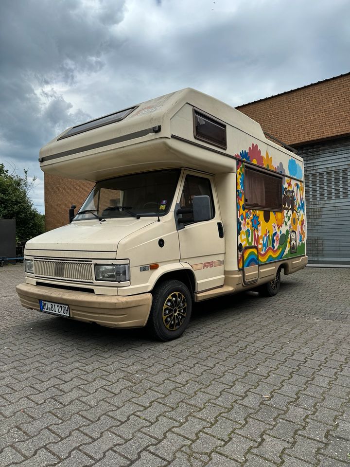 Fiat Ducato 290 1,9 TD 82PS H-Zulassung Wohnmobil in Duisburg