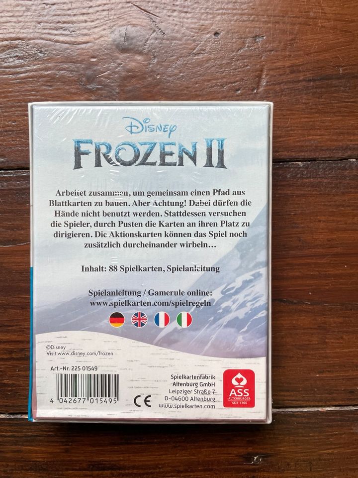 Kartenspiel zum Pusten Lernspiel Frozen Eiskönigin NEU in Bohmte