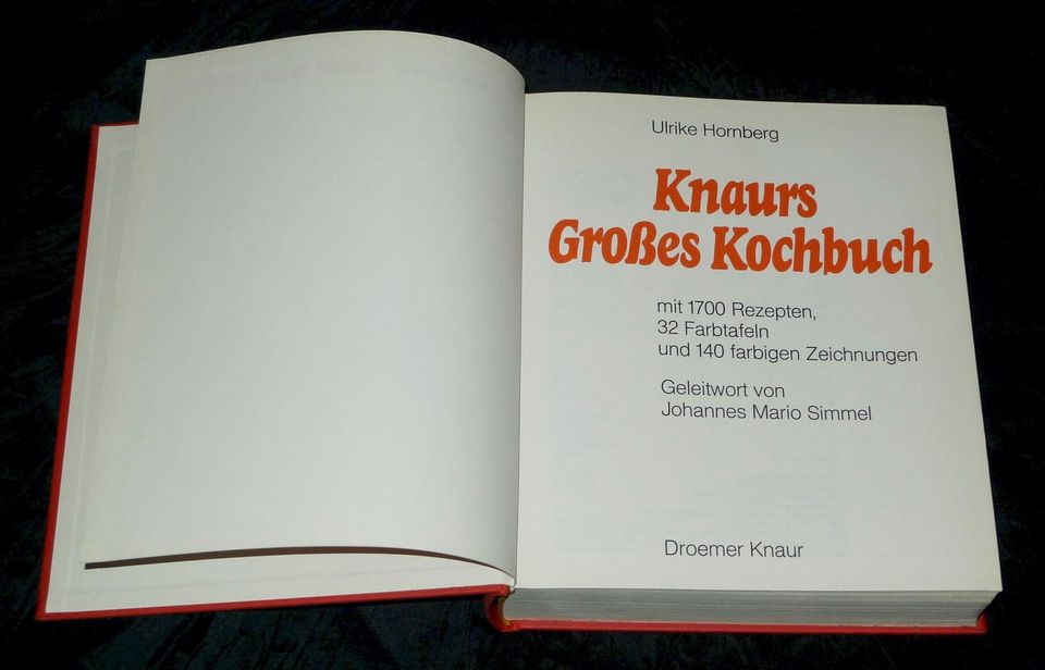 Knaurs Grosses Kochbuch ULRIKE HORNBERG / TOP-Zustand in Graben-Neudorf