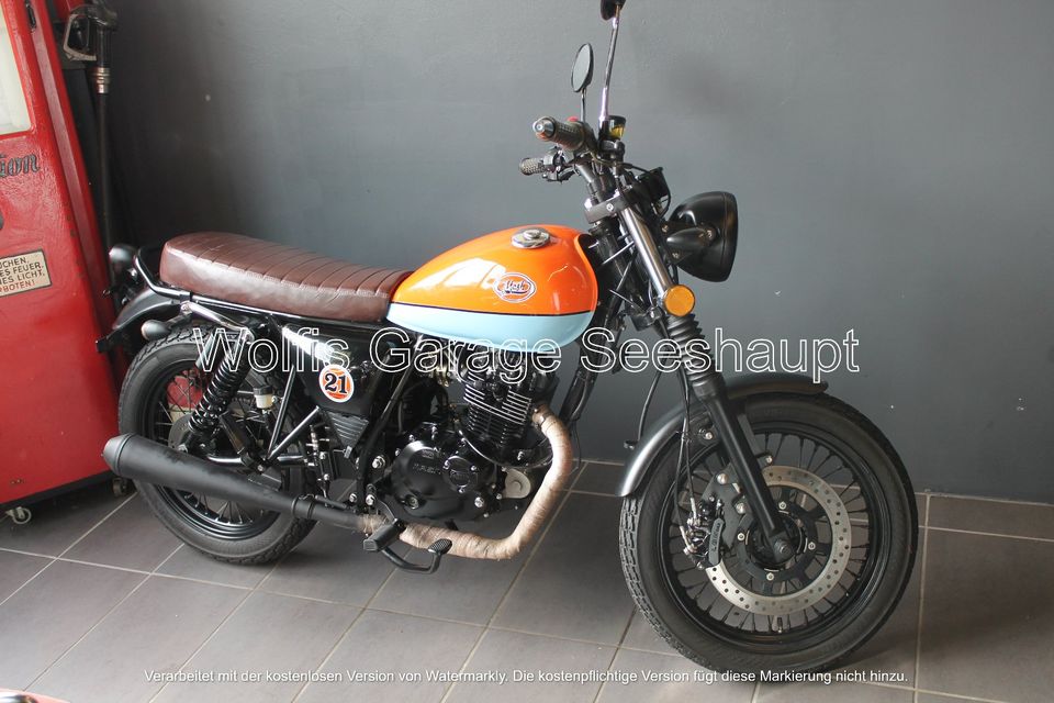 Wolfis Garage Mash Seventy 125 Cult  BJ '22     km 6031  1. Hand in Seeshaupt