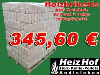 Holzbriketts RUF Nadelholz 960kg-Palette Thüringen - Gebesee Vorschau