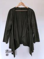 Cardigan Wildlederoptik Gr. XXL olivgrün Hessen - Petersberg Vorschau