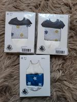 *neu* Petit Bateau 3er Set Body Gr. 60 kurzarm Achselbody Niedersachsen - Wetschen Vorschau