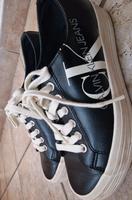 Calvin Klein Leder Schuhe Chucks Gr.38 schwarz Nürnberg (Mittelfr) - Südoststadt Vorschau