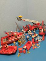 Playmobil Feuerwehr Set Fahrzeug Boot Hubschrauber Figuren Nordrhein-Westfalen - Hagen Vorschau