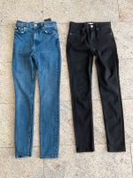 Jeans Zara blau 36 und H&M schwarz Gr.34, high waist, sehr gut Hannover - Bothfeld-Vahrenheide Vorschau