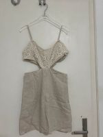 Kleid mit Cut-out und Häkeldetails Zara Creme Aachen - Aachen-Mitte Vorschau