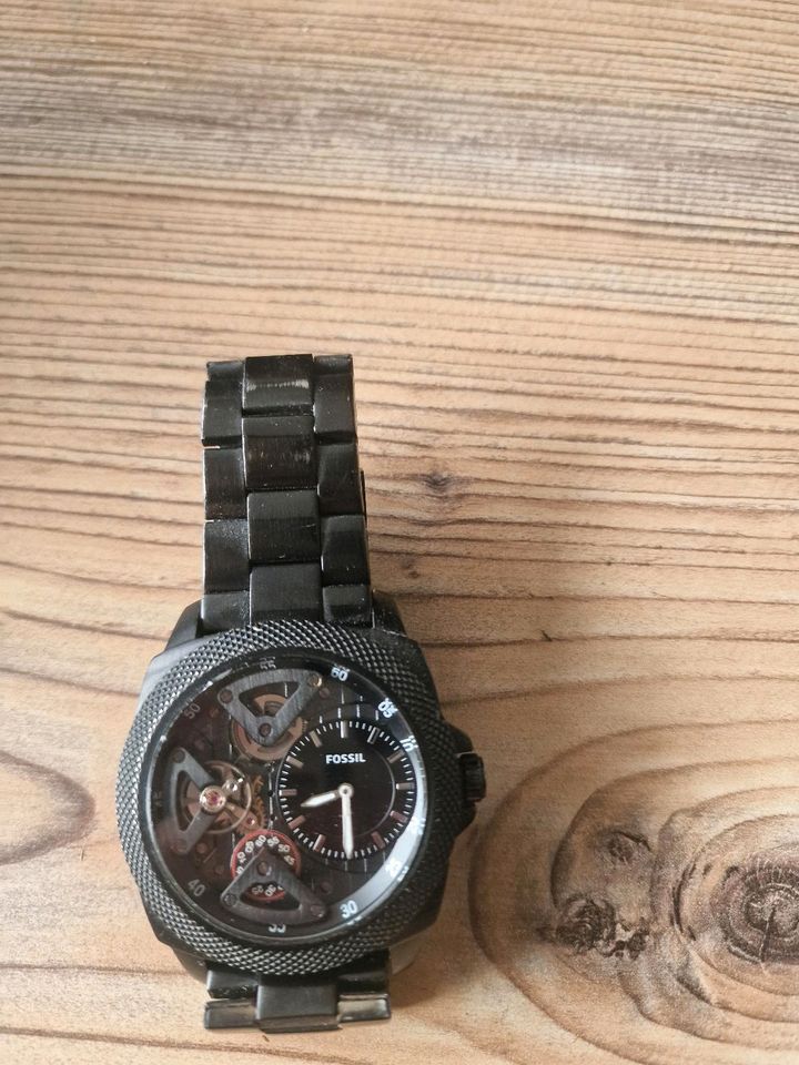 Fossil Herrenuhr mit Automatik Uhrwerk in Kerken