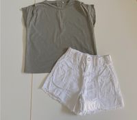 Zara & name it Gr.116, Jeans Shorts mit T-Shirt Rheinland-Pfalz - Oberraden Vorschau