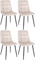 6x Esszimmerstühle samt essstühle neu beige creme weiss neu Brandenburg - Schönefeld Vorschau