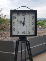 Schöne grosse Uhr Deko Industrial Look Clock Bayern - Kleinostheim Vorschau
