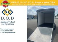 Kofferanhänger 2,5 x 1,5 mit Rampe Klappe 1300kg 1,3t Stema Nordrhein-Westfalen - Castrop-Rauxel Vorschau