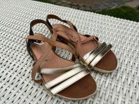 Sandale gold/braun Nordrhein-Westfalen - Jülich Vorschau