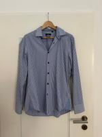 Hugo Boss Herren Hemd Business Slim Fit Langarm blau-weiß Gr. L Marburg - Wehrda Vorschau