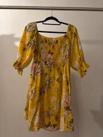 H&M Blumenkleid gelb Bayern - Bogen Niederbay Vorschau