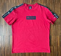 Champion Kurzarm -T-Shirt, Logostreifen, rot, XL Dresden - Innere Altstadt Vorschau