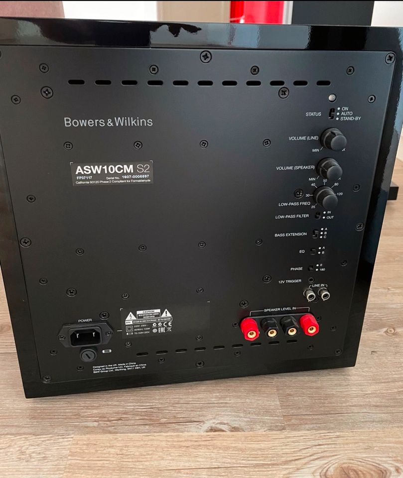 Heimkino Yamaha RX-A1080 + Bowers & Wilkins 5.1 Lautsprecher in Ennigerloh