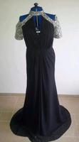 Abendkleid Hochzeitskleid Pailletten Schleppe Silvester Bayern - Großmehring Vorschau