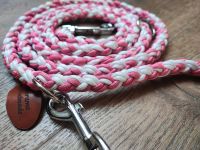 Hundeleine Paracord rosa/weiß Nordrhein-Westfalen - Bad Salzuflen Vorschau