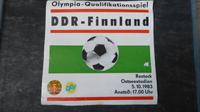 Fussball Programmheft DDR-Finnland Sachsen-Anhalt - Droyßig Vorschau