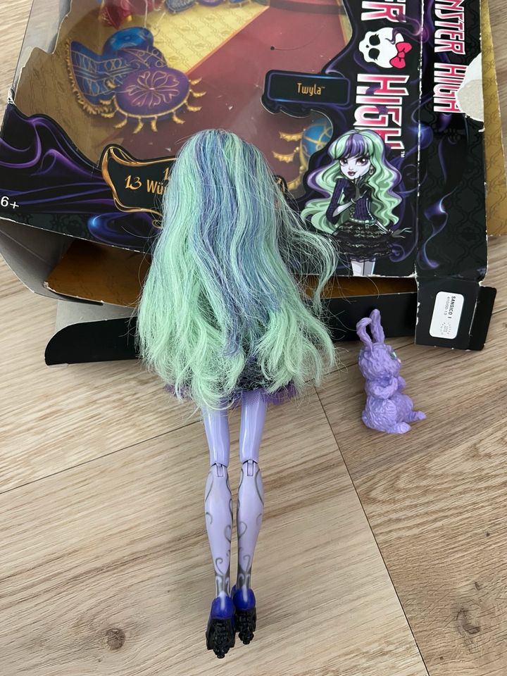 Monster High Puppe Twyla 13 Wünsche Sammlerpuppe in Brilon