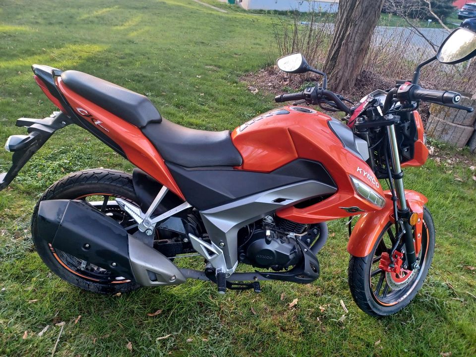 Kymco CK1 125, Motorrad in Bischofswerda