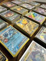 Pokemon Karten Sammlung 50 Stück VMAX EX Glurak Mew Evoli Pokémon Wandsbek - Hamburg Tonndorf Vorschau