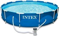 Intex 28202GN Metal Frame Pool+Skimmer-Aufstellpool-Ø305x76 Nordrhein-Westfalen - Lennestadt Vorschau