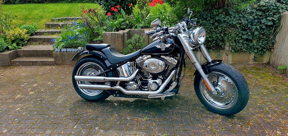 Harley Davidson Fat Boy dezenter Umbau in Kassel