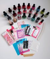 25 Stk Nagellack Set Nagelset/ Nageldesign/Nail Art Sticker 3D/2D Hamburg-Mitte - Hamburg Horn Vorschau