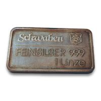 Silber Feinsilber 999 Barren 1 Unze Schwaben Leipzig Rathaus Berlin - Mitte Vorschau