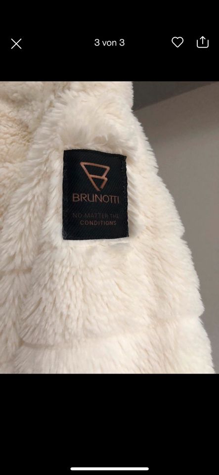 Brunotti Fleecejacke Teddyfell Plüsch in Markgröningen