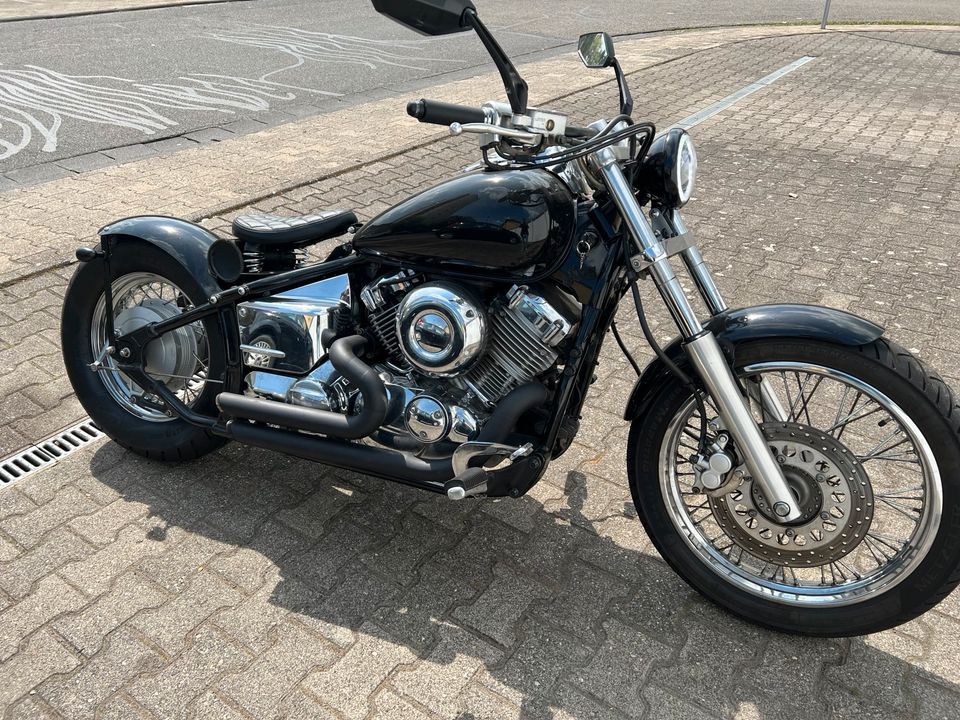 Yamaha XVS 650 Umbau Custom Bobber in Budenheim