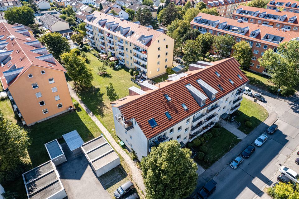 Germering - Familienfreundliches Flair mit modernen Stilelementen und ruhigem Balkon in Germering