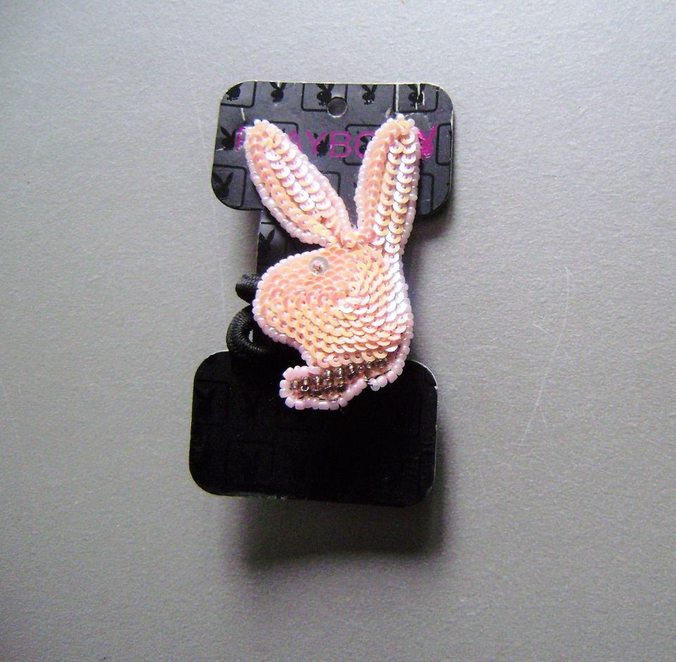 coole Bunny Pailletten-Haarspange - Haar-Band stylish - PLAYBOY in Hamburg