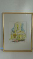 Orig. AQUARELLBILD "Gendarmenmarkt" Berlin 1996, Glas, neu? Berlin - Rosenthal Vorschau