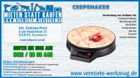 ⚡ Mieten Crepes Maker Crepemaker Leihen Party Sundern ⚡ Nordrhein-Westfalen - Sundern (Sauerland) Vorschau