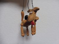 Marionette lustiger Hund getöpfert Handarbeit aus Ton dog Waldi Bayern - Rain Lech Vorschau