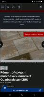 Terrassenplatten 'Römer' 40x40x5, muschelkalk-nuanciert Bayern - Marktoberdorf Vorschau