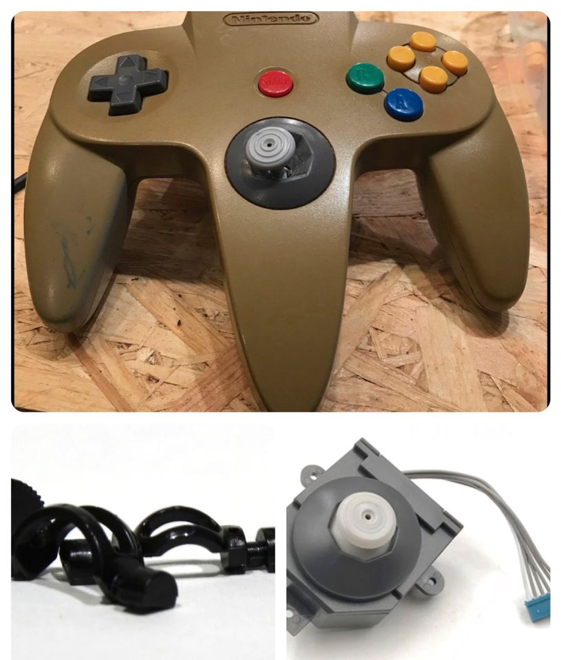 Nintendo Konsolen Controller/ reinigen / bleichen / stick Tausch in Koblenz