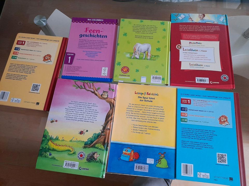 7 Kinder Bücher, Leselöwen, Lesespaß, 1&2. Klasse, Ratespaß in Zerbst (Anhalt)