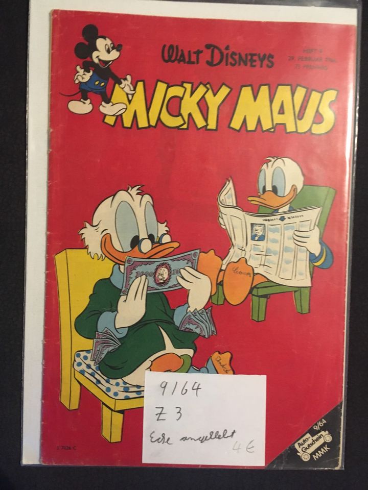 19 Micky Maus Hefte von 1964 in Mecklenbeck