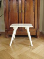 ❤ großer traumhafter Schemel ❤ Shabby Hocker weiß ❤ Melkschemel ❤ Niedersachsen - Uelzen Vorschau