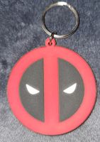 Marvel Deadpool Gummi-Schlüsselanhänger – offizielles Merchandise Bayern - Elfershausen Vorschau