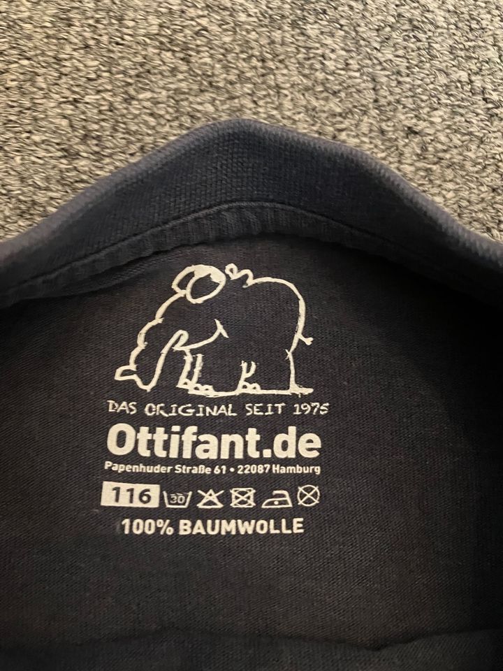 Original ottifant Otto Walkes Shirt Gr 116+128 in Rodgau