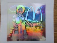 Sticker Aufkleber Hologramm von 1993 Clown Ronald Mc Donald's Baden-Württemberg - Murrhardt Vorschau