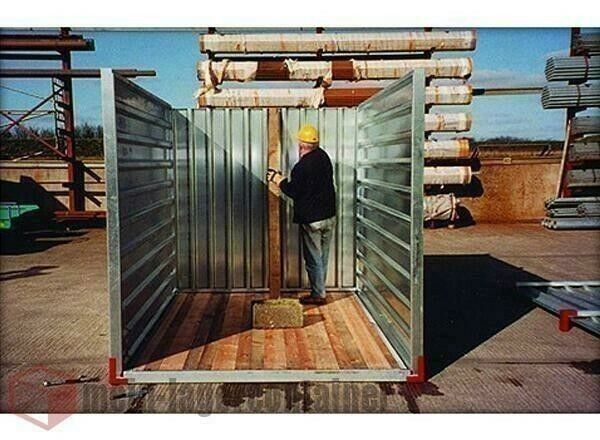 Mini Container 1,38x2,20m mit Doppelflügeltür Materialbox in Freiburg im Breisgau