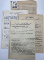 Bescheinigung Zertifikat von Held der Sowjetunion Goworuchin Lew Baden-Württemberg - Fellbach Vorschau