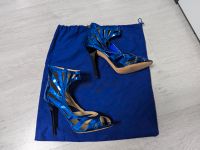 Jimmy Choo by H&M High Heels Metallic Blue 40 NEU ! Rheinland-Pfalz - Worms Vorschau